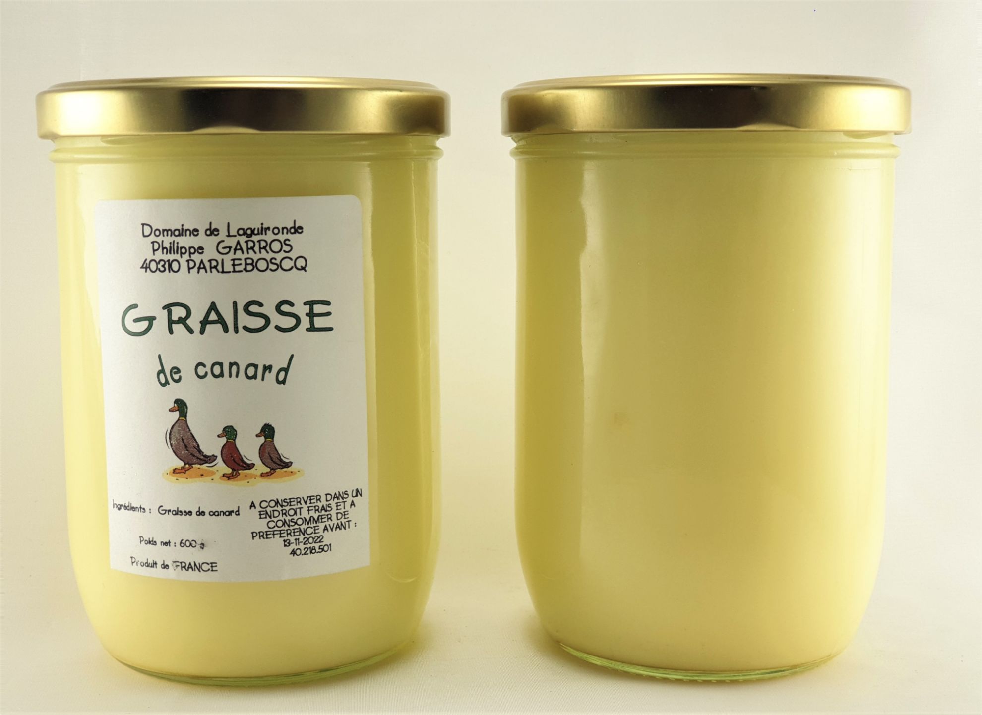 Graisse de canard - Duplaceau - 320g